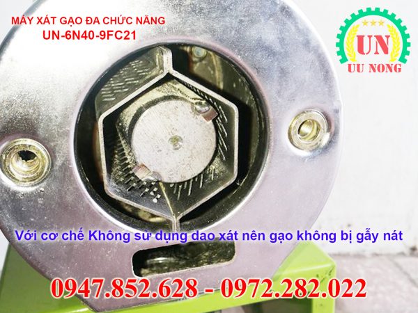 Máy xát gạo đa năng siêu sạch cho gia đình và đại lý kinh doanh lúa gạo vừa và nhỏ - Ưu Nông